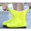 1 Pair latex WaterProof Shoe Covers Lip-resistant Rubber Rain Boot Rain Gear Overshoes Accessories for Outdoor Rainy Day