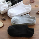 10/5Pcs Men Ankle Socks Solid Color Black White Gray Invisible Breathable Cotton Sports Socks Male Short Socks Women Men Sox