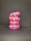 Small Sliver Disco Ball Vase Flower Planter Pot Table Decor Sculpture Table Centerpiece Home Decor Unique Housewarming Gift