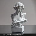 European David Head Figurine Greek Mythology Venus  Resin Statue Home Figures Sculpture Bookshelf Decorations Art Sketch Prop