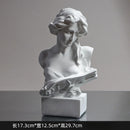 European David Head Figurine Greek Mythology Venus  Resin Statue Home Figures Sculpture Bookshelf Decorations Art Sketch Prop