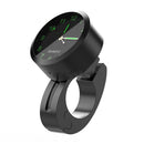 7/8" Motorcycle Handlebar Schedule Bike Hand Grip Bar Mount Aluminum Alloy Dial Clock Waterproof for Scooter Bicycle Motor ATV