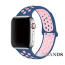 Sport Strap for Apple Watch Band 46mm 44mm 40mm 42-38-41mm 45mm Breathable Bracelet iWatch Series 10 9 8 7 6 SE 5 3 Ultra 2 49mm