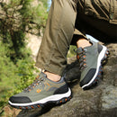 Men's Hiking Shoes Waterproof Leather Outdoor PU
