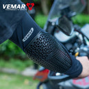 VEMAR Breathable Anti-fall Motorcycle Knee Elbow Pads High Elasticity Motocross Knee Guard DH MTB Cycling Moto Sleeves Kneepads