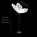 60/80/100cm Wedding Butterfly Floor lamp Creative Butterfly Ceiling Lamp Butterfly Hanging Decoration Prop for Wedding Christmas