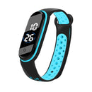 Fashion Sports Watch for Kids Children Waterproof Led Digital Watch Ultra-light Silicone Strap Teen Boys Girls WristWatch Unisex