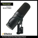 TOP Quality SM7B Dynamic Vocal Microphone with Selectable Frequency Response For Podcasting Home Studio Recording Broadcasting
