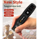 Dremel tool, cordless drill, rotary tool, mini electric drill.