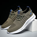 Sneakers Mesh Casual Shoes. Lac-up Breathable Lightweight Walking Sneakers Men Shoes Plus Size