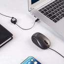 mute Small size Type C interface rollable and retractable children's gift typec usb  wired mouse fro laptop tablet - BUY ABROAD NOW