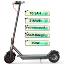 JUICEASE - Electric Scooter 8.5" Solid Tire 350W 7.8/10.5AH Battery Foldable 15-35KM Max Range