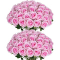 Bouquet of real looking artificial silk roses