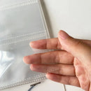 Frosted Photo Album 3/4/5inch Photo Card Train Ticket Card Collection Book Wholesale Transparent Photo Card Storage Album