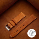Quick Release Soft Suede Strap 14mm 16mm 18mm Wristband 20mm 22mm Brown Watch Bands Calfskin Bracelet Women&Men Accessories