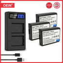 Digital Camera Battery for Canon EOS 1100D 1200D 1300D 2000D 4000D Rebel T3 T5 T6 KISS X50 X70 Battery. - 4Pcs LP-E10 LPE10 LP E10