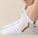 5 Pairs Men Summer Socks Trendy Fashionable Simple Versatile Men Ankle Socks Comfortable Lightweight Breathable Casual Socks