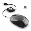 mute Small size Type C interface rollable and retractable children's gift typec usb  wired mouse fro laptop tablet - BUY ABROAD NOW