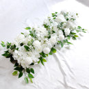 Artificial flower wall decoration for weddings, peony flower arrangements