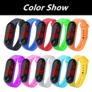 Fashion Sports Watch for Kids Children Waterproof Led Digital Watch Ultra-light Silicone Strap Teen Boys Girls WristWatch Unisex