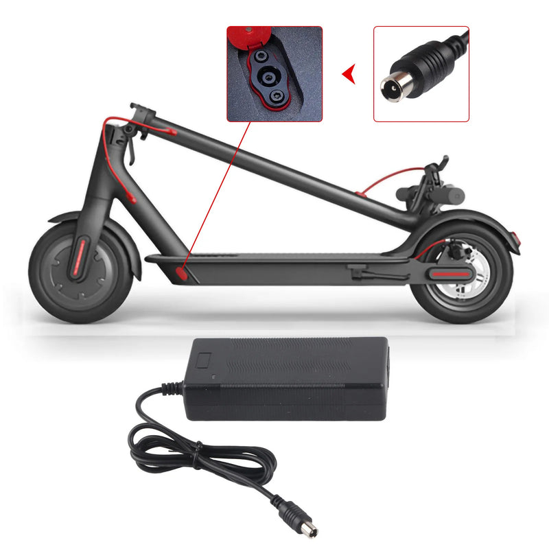 Replacement Electric Scooter Charger Adapter Battery Charger for Xiaomi M365 for Ninebot S1 / S2 / S3 / S4 - 42V 2A