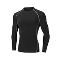 T Shirt MeMen's Running Sport Compression Fitness Tops Tee Quick DryTight Training Gym Sport Running Shirts Jersey