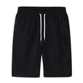 Mens Sports Pocket Solid Drawstring Board Trunk Beach Short
