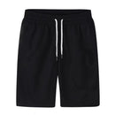 Mens Sports Pocket Solid Drawstring Board Trunk Beach Short