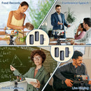 Lavalier Microphone with Charging Case Wireless mini mic for Android IOS Phone with Noise-canceling Function to Record Videos