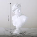 European David Head Figurine Greek Mythology Venus  Resin Statue Home Figures Sculpture Bookshelf Decorations Art Sketch Prop