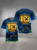 Hot Game 3D Print Baby Clothing 5 to 14 Years Male Outdoor Clothes for-M-M-minecrafts-Children Boy Girl Child T-Shirt Top Shirts