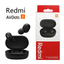 New i Airdots 2 Wireless Bluetooth Headset with Mic Earbuds Airdots 2 Fone Bluetooth Earphones Wireless Headphones. - Xiaomi Redm