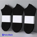 10 Pairs Women/Men Boat Socks Invisible Low Cut Silicone Non-slip Summer No-show Ankle Socks Solid Color Casual Breathable - BUY ABROAD NOW
