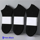 10 Pairs Women/Men Boat Socks Invisible Low Cut Silicone Non-slip Summer No-show Ankle Socks Solid Color Casual Breathable - BUY ABROAD NOW