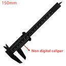 Electronic Digital Caliper Carbon Fiber Dial Vernier Caliper Gauge Micrometer Measuring Tool Digital Ruler. - 150mm 100mm