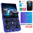 R36MAX Retro Handheld Video Game Console Linux System 4.0 Inch IPS Screen R36S Portable Pocket Video Player 128GB Games Gift