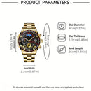 Hot Selling 10 Pcs/set Watches for Men, Watch for Men, Alloy Strap Wrist Watch for Men, Outdoor Style Watch for Men