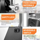 Houselin Meat Grinder, 1600W  Stainless Steel Meat Grinder Electric, Meat Grinder for Home Kitchen & Commercial Using