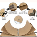 Craft Album Scrapbooking Paper Picture Album for Wedding Anniversary Gifts Photo Albums Scrapbook Folding Page DIY Albu