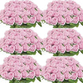 Artificial Roses Flowers Velvet Rose Bouquet for Home Wedding Decoration.