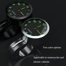 7/8" Motorcycle Handlebar Schedule Bike Hand Grip Bar Mount Aluminum Alloy Dial Clock Waterproof for Scooter Bicycle Motor ATV