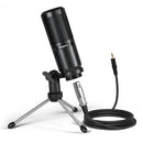 Condenser Microphone, Podcast Microphone 3.5mm, Mic for Computer, Laptop, Phone, Sound Card, YouTube, Gaming, Recording. - Maono PM360TR
