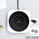 Coffee Mug Warmer for Milk Tea Teapot Electric Heating Cup Plate High Temperature 80 Degree Celsius for Home Office Desk Use