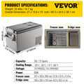 SucceBuy 20L 22L 35L 45L 55L Car Refrigerator Mini Fridge Freezer Portable Compressor Cooler DC 110-240V Ice Box for Camping