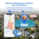 ‌4G Dog Cat GPS Tracker for Pets - Waterproof Smart Locator with App, Live Tracking & Light/Sound Search, Free Trial Included