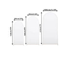 Mocsicka Arch Cover Backdrop Solid Color Doubleside Photography Background Wedding Birthday Party Decora Can‘t Custom Backdrop