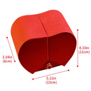 Gift for women, gift box with eternal rose and heart necklace, jewelry box