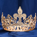 Vintage Men's Royal King Crown Queen Tiara Crown Bridal Prom Accessories Metal Prince Crowns Tiaras Full Round Party Accessories - BUY ABROAD NOW