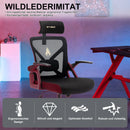 Office Chair With Adjustable Headrest, Armrests, Lumbar Support, Ergonomic Office Chair, Rotating Rocker Function, - Symino