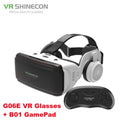 Virtual Reality VR Glasses IMAX Huge Screen 3D Glasses Google Cardboard Box VR Helmet for 4.5-6.53" Phone,Support Game Joysticks
